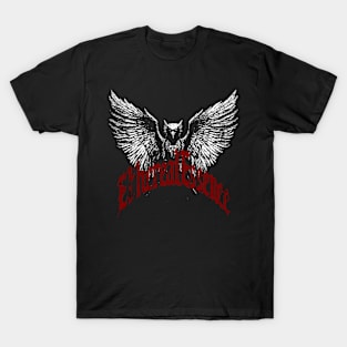 Eagle Figure Dark Fantasy T-Shirt